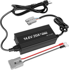 Smart 12V 20A Lithium Battery Charger for Lifepo4 with LED Indicator