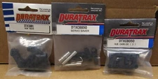 Duratrax Maximum BX / ST Aluminum Wheel Hub DTXC9950 & Servo Saver DTXC8850 LOT