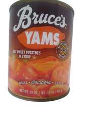 Bruces YAMS Cut Sweet Potatoes in Syrup 15 oz. - 12 PACK Best By 2/17/26