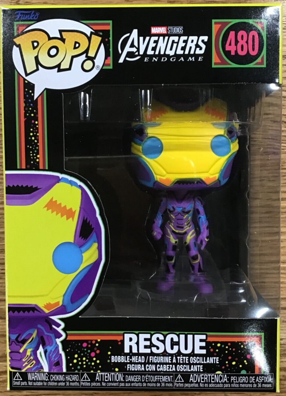 Sale Funko Pop! Avengers Endgame: Blacklight Rescue #480 - New