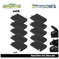 10pcs 60gb Internal Hard Drive Disk Hdd For Microsoft Xbox 360 Slim Ua 10pcs 60gb Internal Hard Drive Disk Hdd For Microsoft Xbox 360 Slim Ua
