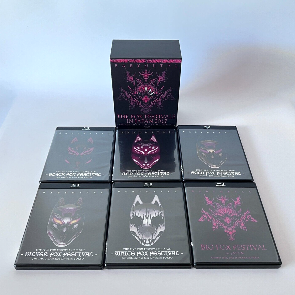 BABYMETAL THE FOX FESTIVALS IN JAPAN 2017 Limited Blu-ray Box Set  