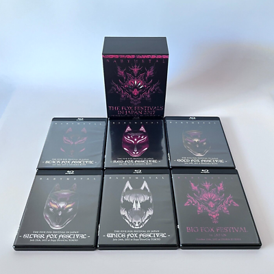 BABYMETAL THE FOX FESTIVALS IN JAPAN 2017 Limited Blu-ray Box Set 