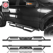Drop Down Side Steps Nerf Bar Running Boards For 2009-2014 Ford F150 SuperCrew