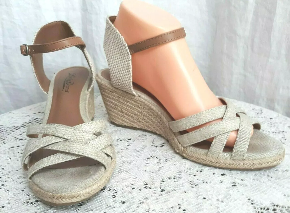 Cream hotsell wedge espadrilles