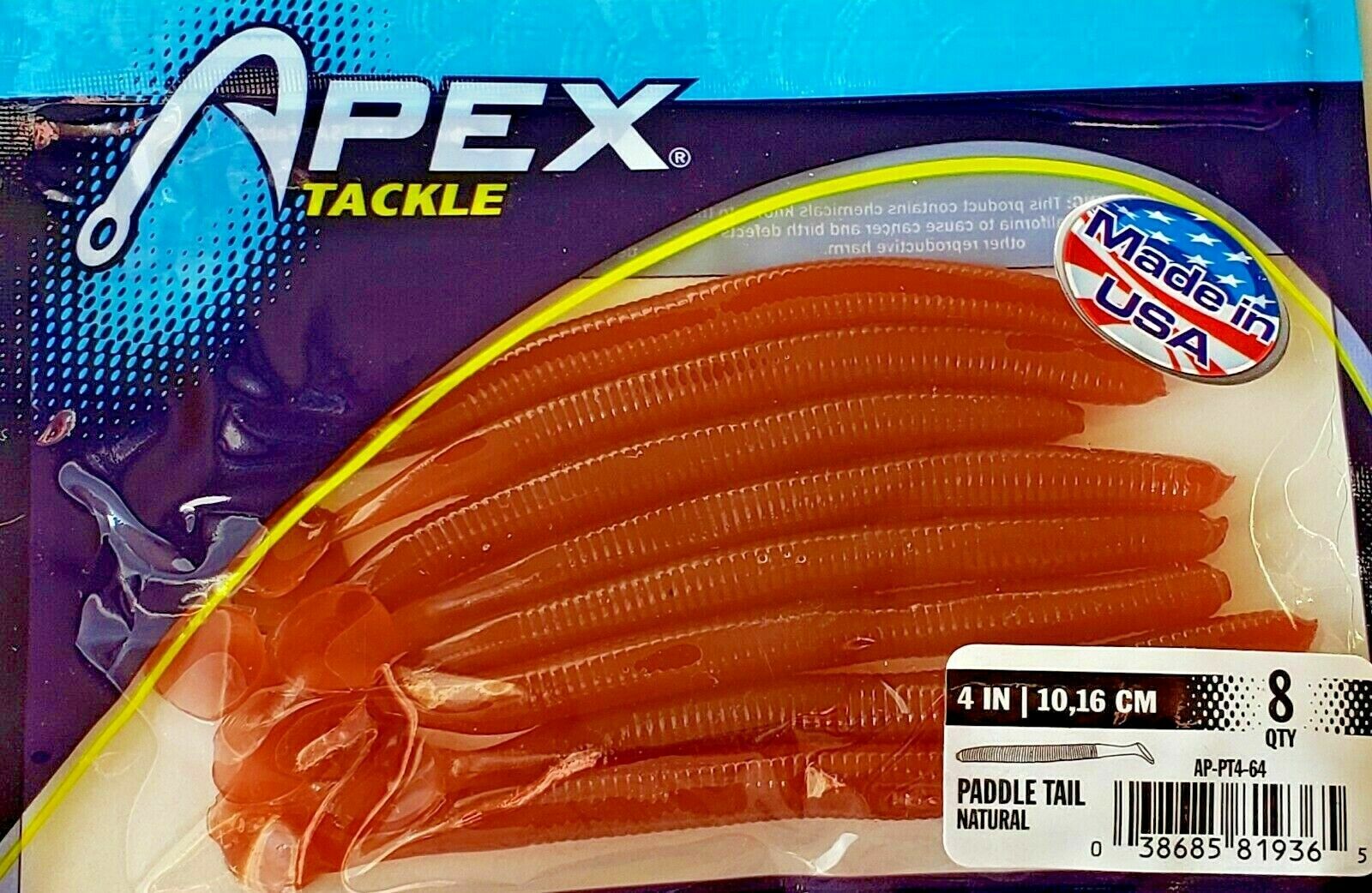 APEX Soft Artificial Fishing Worms Select Color, Size and Quantity eBay