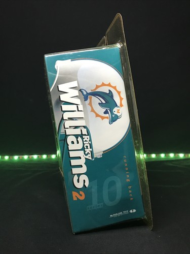Figura de fútbol americano Ricky Williams Miami Dolphins variante RARA CAZADOR de McFarlane en muy buen estado - Imagen 4 de 10