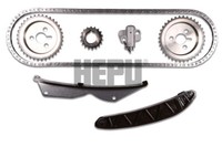 Hepu Steuerkettensatz Simplex Kette Geschlossen FüR Chevrolet Spark 1.0 1.2