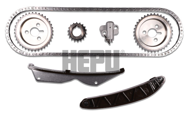 Hepu Steuerkettensatz Simplex Kette Geschlossen FüR Chevrolet Spark 1.0 1.2-image
