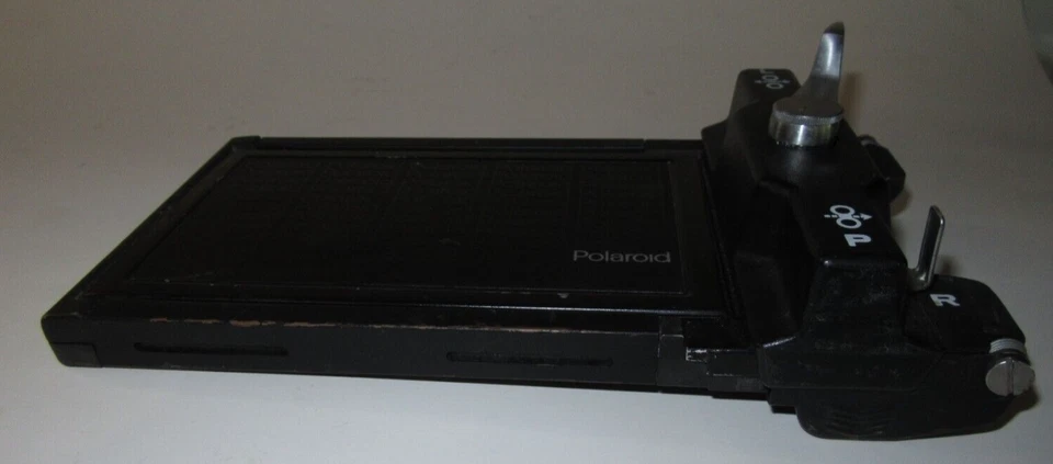 Polaroid 545 4x5 Polaroid Sheet Film Holder Very good Condition - Image 2 of 4