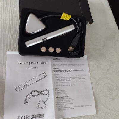 Laser Pointer für Präsentationen mit USB Anschluss neu und OVP