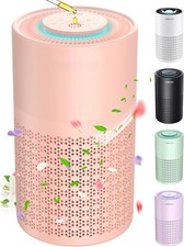 Air Purifier for Bedroom with HEPA 3-in-1 Filter, Pet Air Purifier for Home Cat