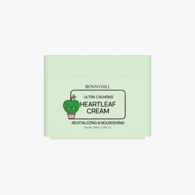 Bonnyhill Heartleaf moisture cream 100ml, Korean Cosmetics, KBeauty, sample