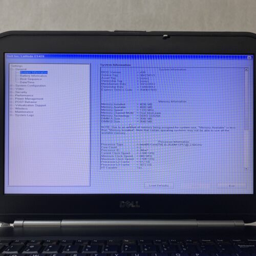 Dell Latitude E5420 Laptop 14" Intel i5-2520M 2.50GHz 4GB RAM No Batt HDD OS - Picture 2 of 24