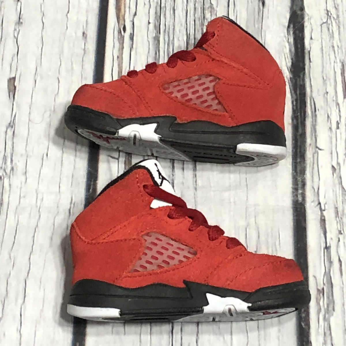 Toddler Nike Air Jordan 5 Retro Raging Bull Red 2021 (TD) 440890