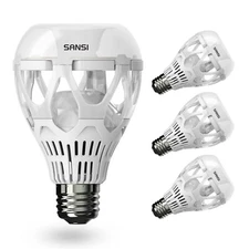 4 Pack LED Light Bulb 2500LM 18W(150W Equiv) Daylight 5000K A21 LED Bulbs E26 