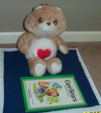 Large Plush Care Bear with Care Bears Book