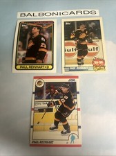 Paul Reinhart 3 Card Topps Score 1990 Lot! NM+ Free Shipping!