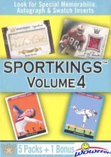 2023 SportKings Volume 4 Factory Sealed Blaster Box- AUTO/MEM/SKETCH or 1/1