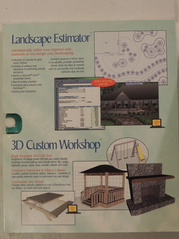 Punch! Software Master Landscape & Home Design Windows 95 98 2000 ME NT - Image 2 of 4