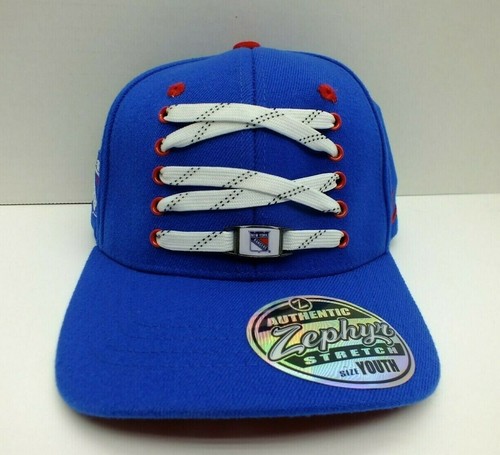 YOUTH Cap Blue Fitted Hat NWT Zephyr 
