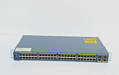 CISCO CATALYST WS-C2960-48TC-L Ethernet Switch, 48 Port, Gigabit