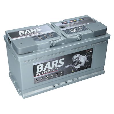 Autobatterie BARS PLATINUM 12V 100Ah Starterbatterie WARTUNGSFREI TOP ANGEBOT