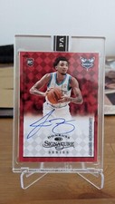2021-22 Panini Donruss Signature Series James Bouknight Rookie RC AUTO Red 10/25