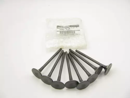 (8) NEW GENUINE Engine Exhaust Valves OEM For 2007-2013 Nissan 2.5L QR25DE