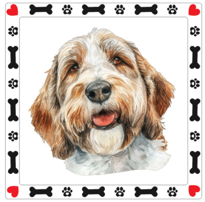 Petit Basset Griffon Vendeen Dog Sticker Decal A1035