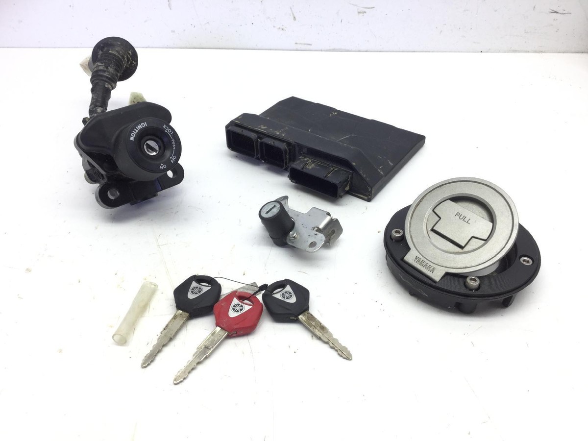 Ignition Block Central Unit Locks Keys Yamaha Tracer 9 GT 890 2023