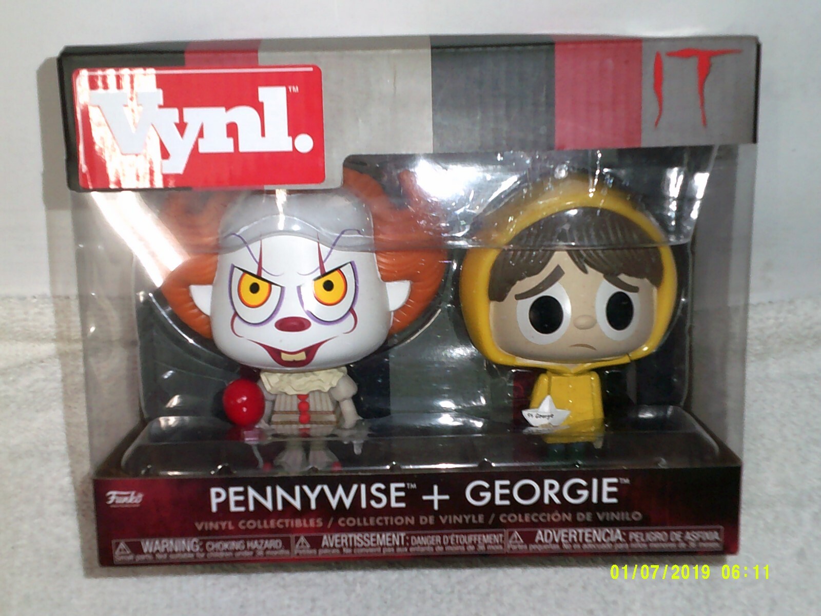 funko pop pennywise y georgie