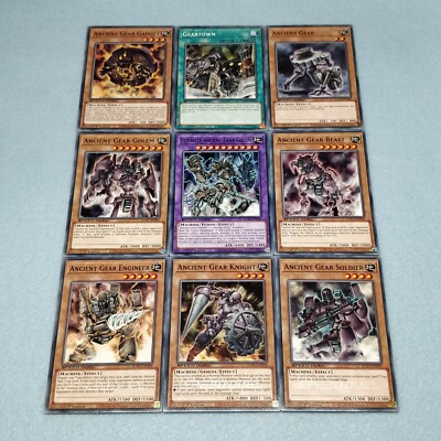 Yugioh GX Dr Vellian Crowler Premium 63 Card Deck Ancient Gear