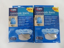 Carex Commode Liners Ultra Absorbent P709-00 Holds 2 Quarts of Liquid *(3-Pack)*