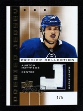2019-20 Premier 2002-03 Collection Retro Jerseys 1/5 Auston Matthews Patch 2d8