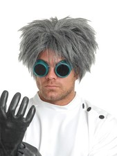 Crazy Dr. Jekyll Mad Scientist Costume Accessory Wig