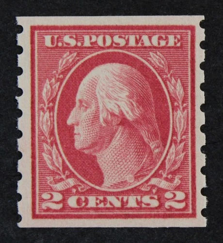 CKStamps: US Stamps Collection Scott#413 2c Washington Mint LH OG 24 1/2mm