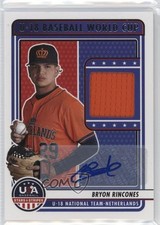 2023 USA Baseball Stars & Stripes Signatures 65/72 Bryon Rincones Auto b6y