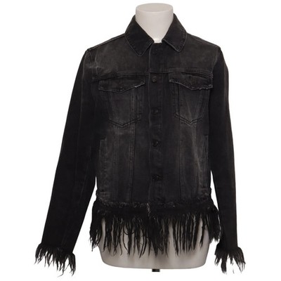 MSGM, Jeansjacke, Damen, Größe: M, Grau, Baumwolle/Polyester, Denim #26F