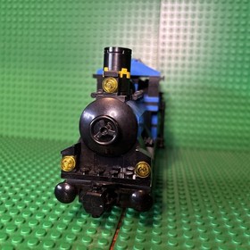 Lego My Own Train Small Blue  Engine Locomotive Read Description
