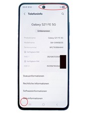 Samsung Galaxy S21 FE 5G 128GB G990B Dual Sim Graphite