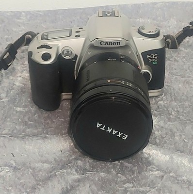 Canon EOS 500N analoge Spiegelreflexkamera mit Objektiv 35 - 80mm