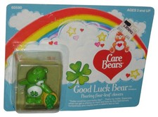 Care Bears Miniature Kenner 1984 Good Luck Bear Mini Figure - Pouring Four-Le