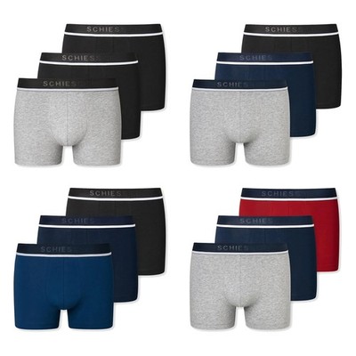 Schiesser Men's Shorts 3er Pack - Series '' 95/5 '',Underpants,Logo Waistband,Uni
