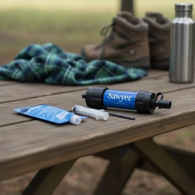 Lightweight Mini Water Purifier - 100% Microplastic Elimination for Adventurers
