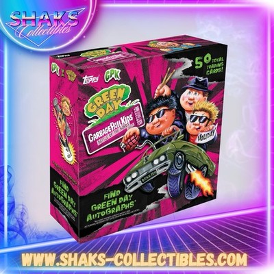 2024 Topps Mülleimer Kinder Battle of the Bands GPK Green Day - Box