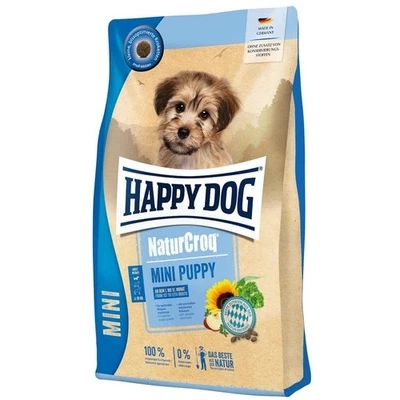 HAPPY DOG NaturCroq Mini Puppy Trockenfutter für Hunde 4kg