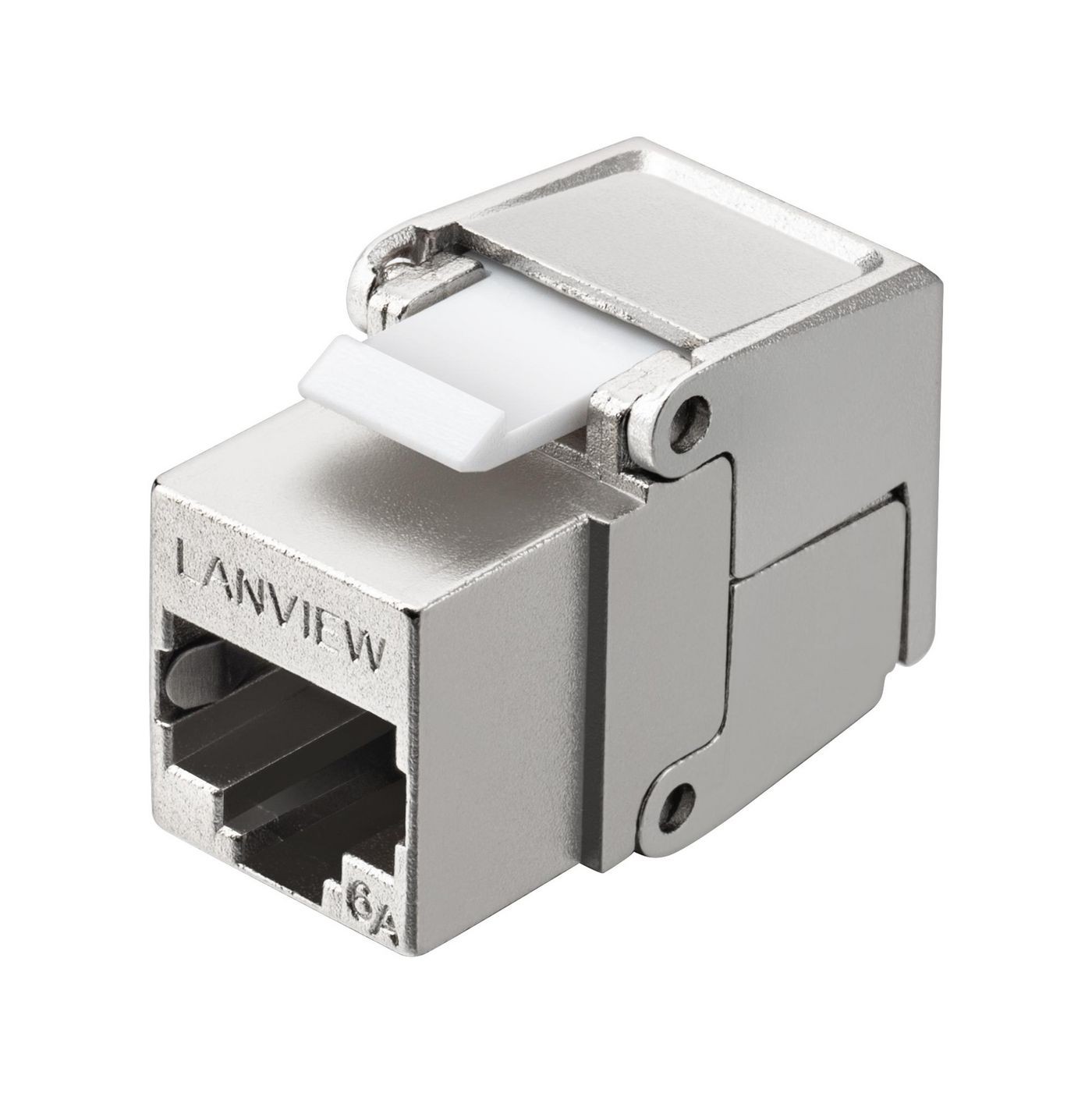 Lanview LVN128088 Cat6a Shielded flip jack