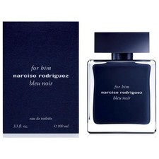FOR HIM NARCISO RODRIGUEZ BLEU NOIR cologne edt 3.3 oz 3.4 New in Box