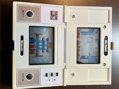 NINTENDO GAME AND & WATCH Oil Panic Multi Screen 1982 Direct From